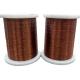 Overcoat Polyamide Imide Enameled Copper Winding Wire 0.10mm - 3.2mm chemical resistant