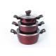 Spiral Bottom PFOA Free Gas Stove 2mm Commercial Soup Cooker