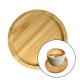 6 Pieces Set Blank Bamboo Coasters Waterproof Light Weight Hot Cold Drinking Mat