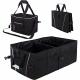 Durable Collapsible  Car Trunk Organizer Bag For Cargo Groceries Storage