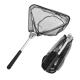 50CM Portable Fishing Tackle Set Foldable Durable Nylon Landing Fishing Net