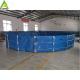 500L-10000L canvas fish tank ras aquaculture indoor fish farm for sale