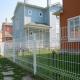 Anti Climbing Galvanized 3d Curved Fence For Residential Area Fence Panels