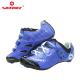 Water Proofing Blue Road Bike Shoes Microfiber Upper With CE / ISO Certification