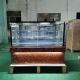 3 Layer Cake Display Refrigerator Stainless Steel Base Display Fridge For Bakery