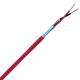 Fire Resistant Cable 2 Cores PVC Jacket 1.5mm or 2.5mm Shielded Fire Alarm Rated Cable