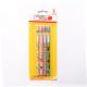 3 Color Bullet Push Pencil For Kids Non-Sharpening Pencil / 9 Leads Pencil