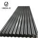 6-12m Black Colour Coated Metal Roofing Sheets Galvanized Corrugate Steel Sheet Tiles