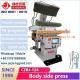 White Industrial 100W Clothes Pressing Machine For Commercial Use