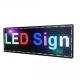 Scrolling Auto Rear LED Window Display Signs Full Color Programmable RS232 control