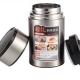 1200ml portable handle health stainlesssteel container food jar thermos double
