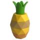 Customized Children'S Educational Toy 5pcs Pineapple BPA Free Silicone Stacking Toy