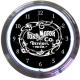 240v Bud Light Clock Signs Saa Black Neon Clock Abs Glass