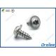 Stainless 304/316/410 Philips Serrated Round Washer Head Sheet Metal Screws