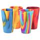 Silipint Stemless Wine Glasses 480ml Colorful Original Silicone Pint Cup