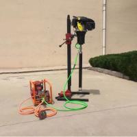 Small Concrete Coring Backpack Sampling Rig Drilling Machine Bench