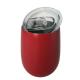 360ml 480ml Stainless Steel Mug With Lid , Coffee Insulated Mug Red Printing