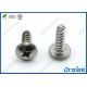 Plastite 45 Thread Forming Screws, Trilobular Thread ,Philips Truss Head, Stainless 304/410