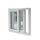 117.5 cm x 149.5 cm Narrow Frame Glass Sliding Window in Gray PVC Composite for House