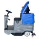 Blue 550mm Width Cleaning Floor Scrubber Ride On Type New Energy Lead Acid Battery