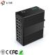 Metal Case 4 Port Industrial Ethernet Switch , Din Rail Mount Ethernet Switch