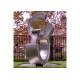 Brushed Finish Stainless Steel Water Feature , Outdoor Water Fountains