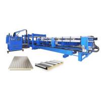 7.5kW PU Sandwich Panel Machine , Polyurethane Sandwich Panel Making Machine