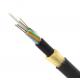 ADSS Cable All - Dielectric Double Jacket Aerial Install 150m Span 48 Fiber Optical Cable