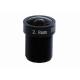 1/2.7 2.8mm 3Megapixel M12x0.5 S-mount 140degree wide angle prime lens for security cameras