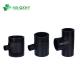 HDPE Pipe Fitting Equal Tee Butt Welding Tee with Pn6 Pressure Rating and Reducing Tee