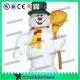 Christmas Advertising Inflatable Snowman Mascot Cartoon For Event Decor