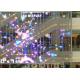 ABT P10 High Transparent LED Screen / Glass Wall LED Display For Chain Stores