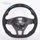 2022 New Racing Volkswagen Carbon Fiber Steering Wheel LED Black Leather Twill