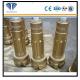 Gold flat spehircal 6 inch DTH drilling  tools of SD6 drill bit 165 mm