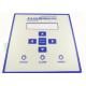 Embossed Tactile Button Warterrpoof Membrane Switch With 3M Adhesive