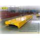 Workshop Rail Flat Cart Heavy Cargo Transfer Car Big Starting Power With Crane