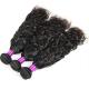 Grade 8A Natural Wave Peruvian Hair Bundles , 100% Peruvian Curly Hair Weave