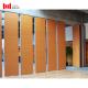 Office Yellow Acoustic Operable Wall With Door 2M 3.8M Height