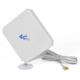 High Gain 4G Antenna Vertical 800Mhz - 2700MHz Range 4G LTE Mimo 74*54mm