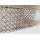 1.2x10mm Metal Mesh Drapes Stainless Steel Chain Mail Curtains For Architecture