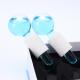 Home Facial Cooling Ice Globes Roller , Eye Cooling Globes With Foam Handle