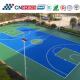 UV Resistance Colorful And Easy Construction Basketball Court Flooring For School