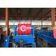 Color Steel Coated Roofing Sheet Roll Forming Machine For Panel Curving & Crimping Sheets