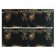 4 Layers Black Ink FR4 PCB Board 2u With Immersion Gold