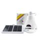 Factory Price 1000mAh 6v Solar Lamp Rechargeable Led Light Bulb With Solar Panel