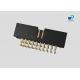 IDC Header connector, PCB Mount Receptacle, Board-to-Board, 2x10 Position, 1.27mm Pitch, Gold Flash, Right angle，DIP