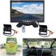 Night Vision Vehicle Reversing Systems Rear View Display Screen For Vehicle