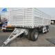 20 Tons 20 Feet Shipping Container Trailer For Transport Container And Bulk Cargo