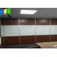 Soundproof Folding Door Operable Partition Wooden Dividers Acoustic For Malaysia