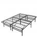 Hotel Folding Metal Bed Frame Tubular Steel metal platform bed frame